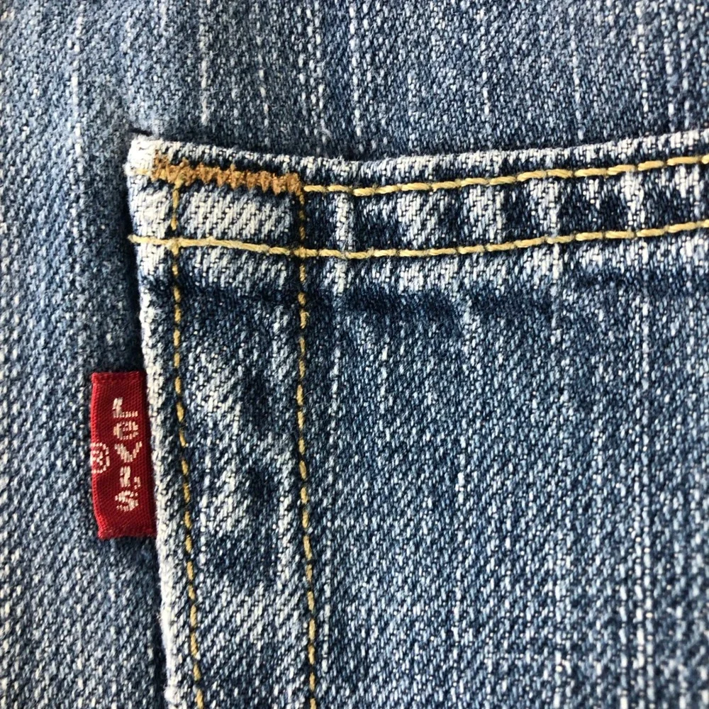 Levis 569 Jeans Men 36x32 (36x31 Fits) Whiskering Y2K Baggy Loose Relaxed Skater